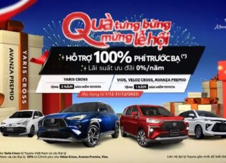 Get a Toyota car for Tet: receive 100% vehicle registration fee discount and attractive gifts