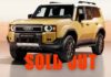 1,000 Toyota Land Cruiser 2024 SUVs Sold Out in Just 30 Minutes