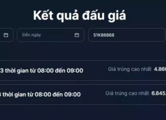 Auction: License plate 51K-868.68 – First round bid of over 4.8 billion VND is forfeited, second round bid goes over 2 billion VND, incredibly impressive.