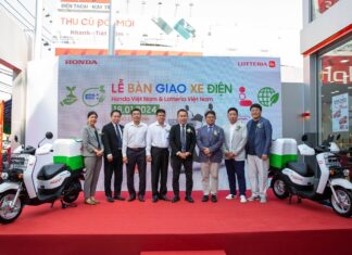 Honda and Lotteria collaborate on Electric Delivery Vehicle Project