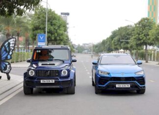 Surprising Sale from Hải Phòng Billionaire: Brabus 800 Widestar and Lamborghini Urus with Matching “Impressive” License Plates for Sale