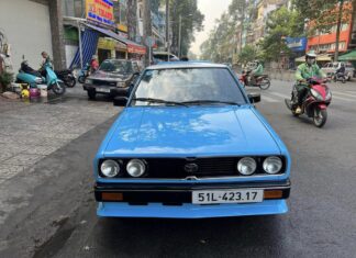 Dang Le Nguyen Vu takes nearly 40-year-old Toyota Corolla II GL for a ride