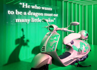 Up close with the limited edition Vespa 946 Dragon, coming to Vietnam this year