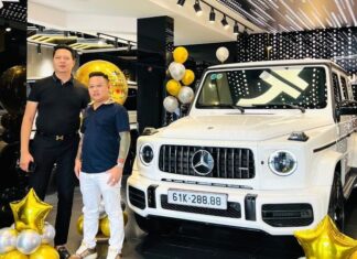 Binh Duong: Mercedes-AMG G63 with “quadruple 8” license plate 61K-288.88