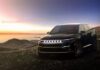 Jeep teases the unveiling of the powerful 600 horsepower electric model, Wagoneer S