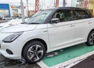 Suzuki Swift 2024 Arrives at Dealerships: Ready for Sales and Customer Service