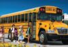 Proposed school bus shuttle must be painted in bold yellow color and equipped with an alarm for child abandonment.