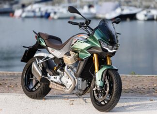 Piaggio Vietnam unveils 3 new models by Aprilia and Moto Guzzi
