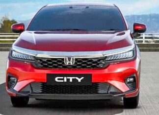 Leaked photos of the 2024 Honda City Facelift prior to official launch