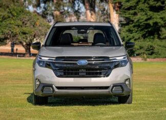 Leaked images of the 2024 Subaru Forester before its LA Auto Show 2023 premiere