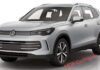 Leaked images of the 2024 Volkswagen Tiguan prior to its official debut