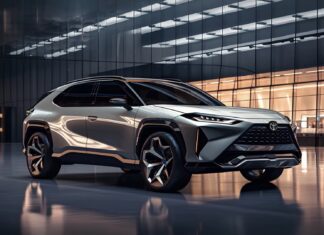 Modern and Eye-catching Design of the Toyota RAV4 2025
