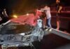 Lamborghini Aventador crashes on Long Thanh – Dau Giay highway, owner unharmed