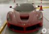 Abnormalities Found in Discarded Ferrari LaFerrari in Middle Eastern Parking Lot