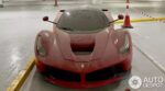 Abnormalities Found in Discarded Ferrari LaFerrari in Middle Eastern Parking Lot