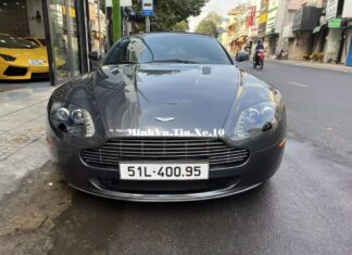 What’s special about the newly acquired rare Aston Martin V8 Vantage convertible by “Qua” Vu?