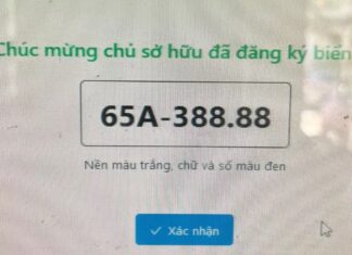 Can Tho Car Enthusiast Spends Nearly Half A Billion VND to Buy VIP License Plate for His Lamborghini Huracan