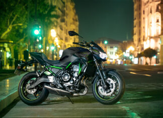 Kawasaki Z650 2023 introduced in Vietnam, priced at over 190 million VND.
