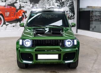 Vietnamese mechanic turns outdated Mitsubishi Pajero into sleek G 63 Brabus