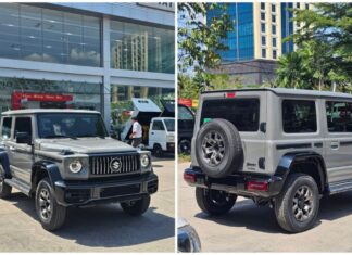 Suzuki Jimny Mercedes-AMG G 63 Modified Agency: Selling for 999 million dong: Expected delivery before Lunar New Year