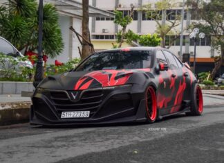 Car enthusiast transforms VinFast Lux A2.0 into a fierce supercar with a staggering investment of over 650 million VND.