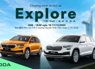Skoda Vietnam Holds Wide-scale Let’s Explore Event for Test-driving in Ho Chi Minh City