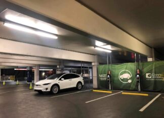 Mandatory implementation of electric vehicle charging stations in parking lots across several countries
