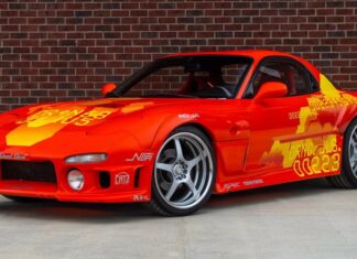 Fast and Furious Auctions Mazda RX-7 Sports Car