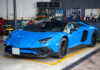 Unique Blue Lamborghini Aventador SV Roadster Spotted in Vietnam