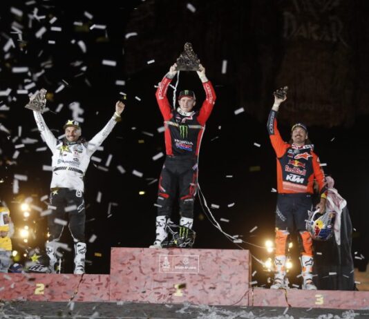 Ricky Brabec Triumphs at Dakar Rally 2020 with Monster Energy Honda