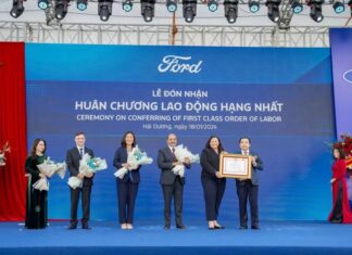 Ford Vietnam Awarded First Class Labor Medal, Sets New Sales Record in 2023
