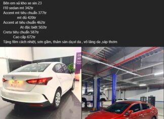 Hyundai Accent 2023 Dealer Clearance! Standard Edition at a Reduced Price of Only 377 Million VND