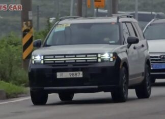 2024 Hyundai Santa Fe Caught Testing on Public Roads