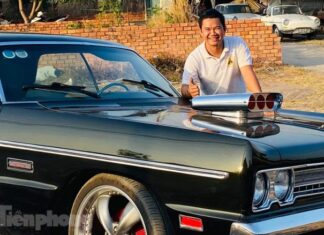 Unique Classic Car Restored by Car Enthusiasts in Dong Nai, Vietnam