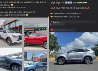 Inventory Clearance: Isuzu MU-X now available at 770 million VND, cheaper than B-segment SUVs