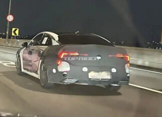 Spotted: KIA K5 Facelift caught on test run