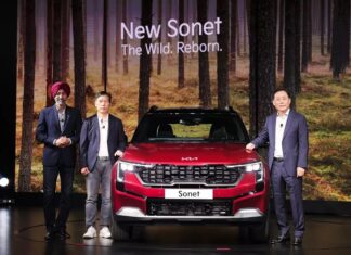 The new Kia Sonet 2024: A stunning and feature-packed rival to the Toyota Raize in Vietnam.