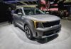 Real photos of the 2024 Kia Sorento in the US, waiting to come to Vietnam