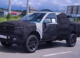 Spotted: KIA Tasman Pickup Truck On Road Test