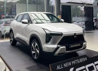 Mitsubishi Xforce offers special pricing starting from 599 million VND before delivery.