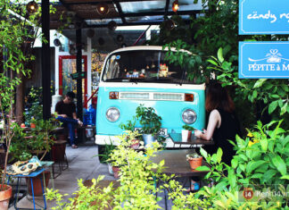Super charming retro car-inspired cafes in Saigon