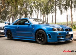 Legendary Street Racing Icon Makes Appearance in Vietnam – Nissan Skyline GT-R R34