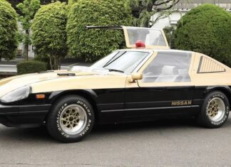 Unveiling Japan’s Retro Nissan Police Car Collection