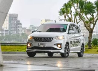 Get up to 140 million VND discount on the Suzuki Ertiga, with the standard version as affordable as an A-segment car.