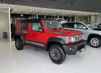 An in-depth look at the sleek design of the all-new Suzuki Jimny Thunder Edition available now!