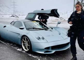 Police Detain Rare Pagani Huayra Codalunga, Only 5 in the World, Valued at Over 170 Billion VND