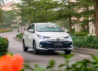 Toyota sells more than 3,000 Vios vehicles in December 2023, representing 33% of total sales in Vietnam.