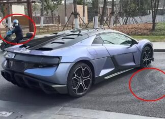 China’s YangWang U9 electric supercar showcases impressive 360-degree spin on the streets, eliminating the need for U-turns.