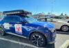 Vietnamese driver pilots VF 8 on a United States circulatory journey to showcase the superiority of Vietnamese automobiles.