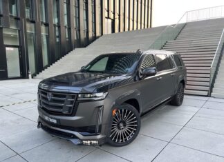 The carbon package from Larte Design makes the new generation of the Cadillac Escalade look “extraordinarily stunning”